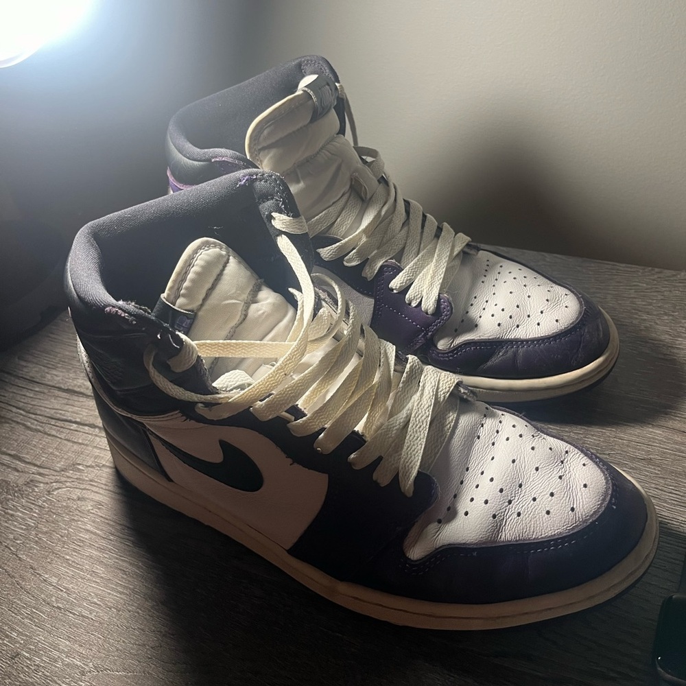Jordan 1 court purple